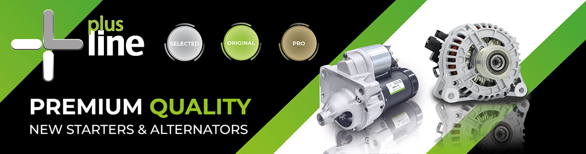 PlusLine Premium Quality New Starters and Alternators